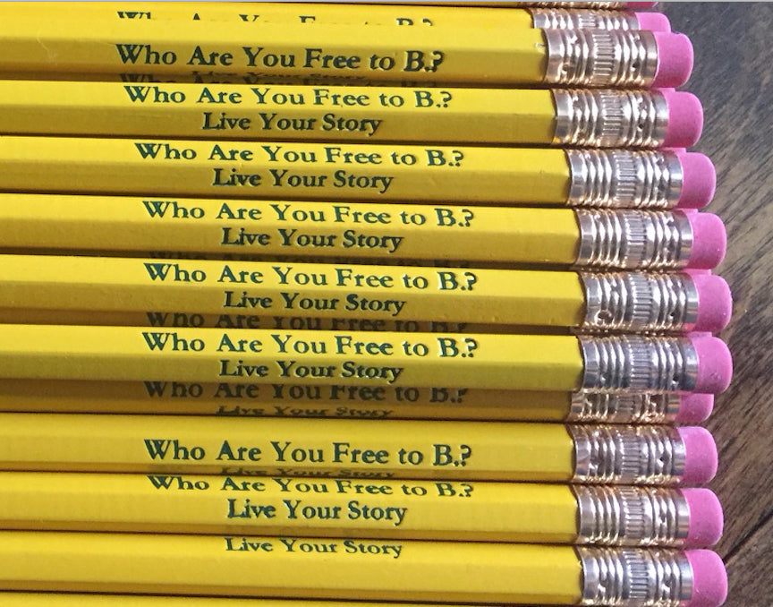 Who Are You Free To B.? Pencils - Pack Of 10 – Frieda B., LLC