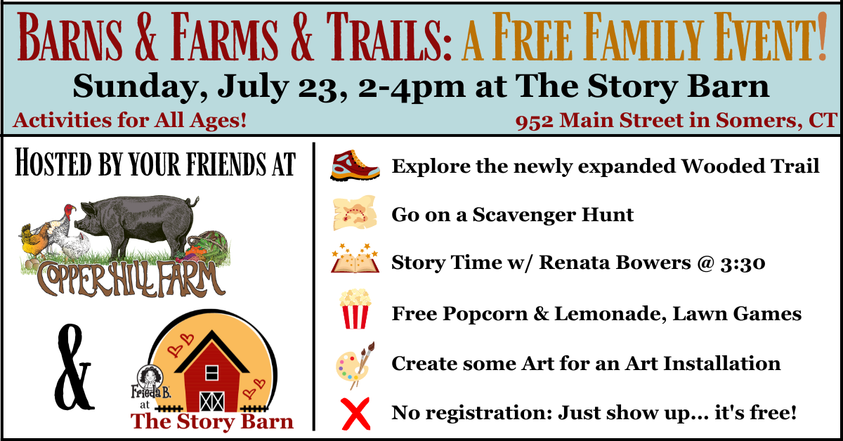 Barns & Farms & Trails: A Free Family Event