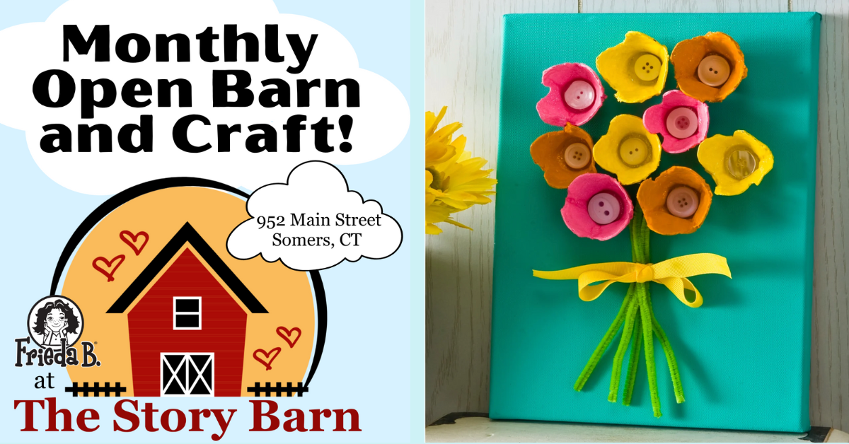 May 11 Open Barn: Sweet Egg Carton Bouquet