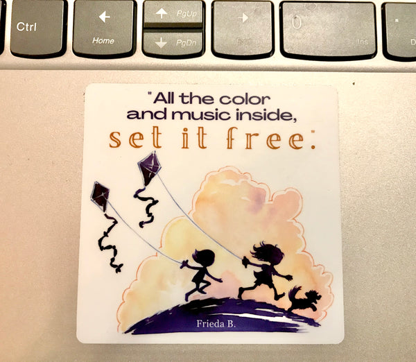New! Frieda B. Tech Stickers - Pack of 3